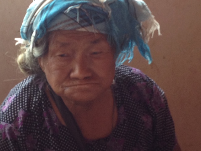 chinareis oude vrouw